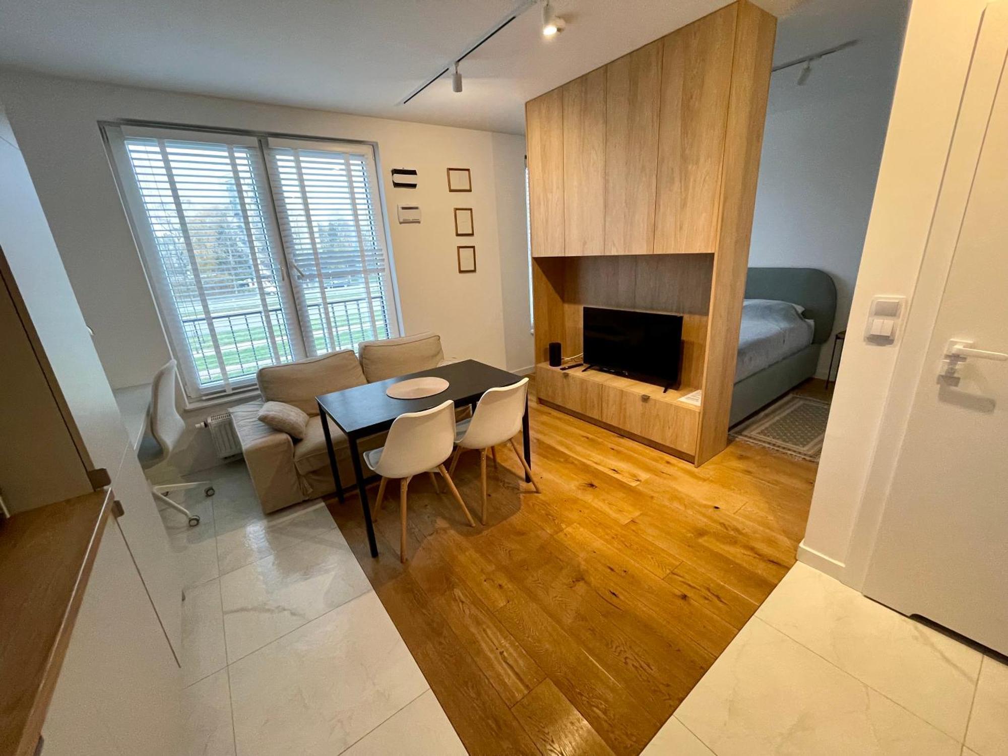 Lägenhet Time&house Pileckiego Przy Centrum Onkologi I Klinice Novum Apartament Na Wylacznosc Pokoj,sypialnia,lozko, Lazienka,kuchnia Warszawa